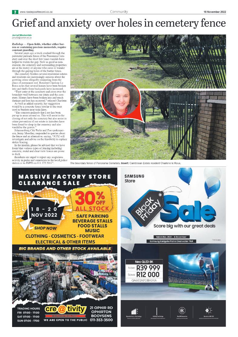 Roodepoort Northsider 18 November 2022 page 2