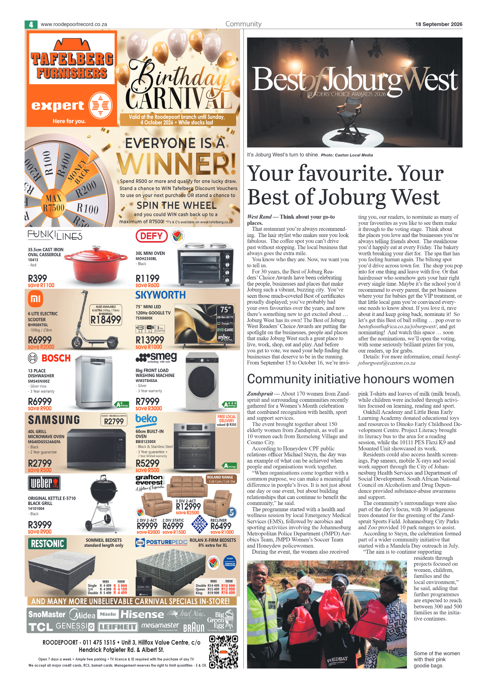 Roodepoort Northsider 18 September 2026 page 4