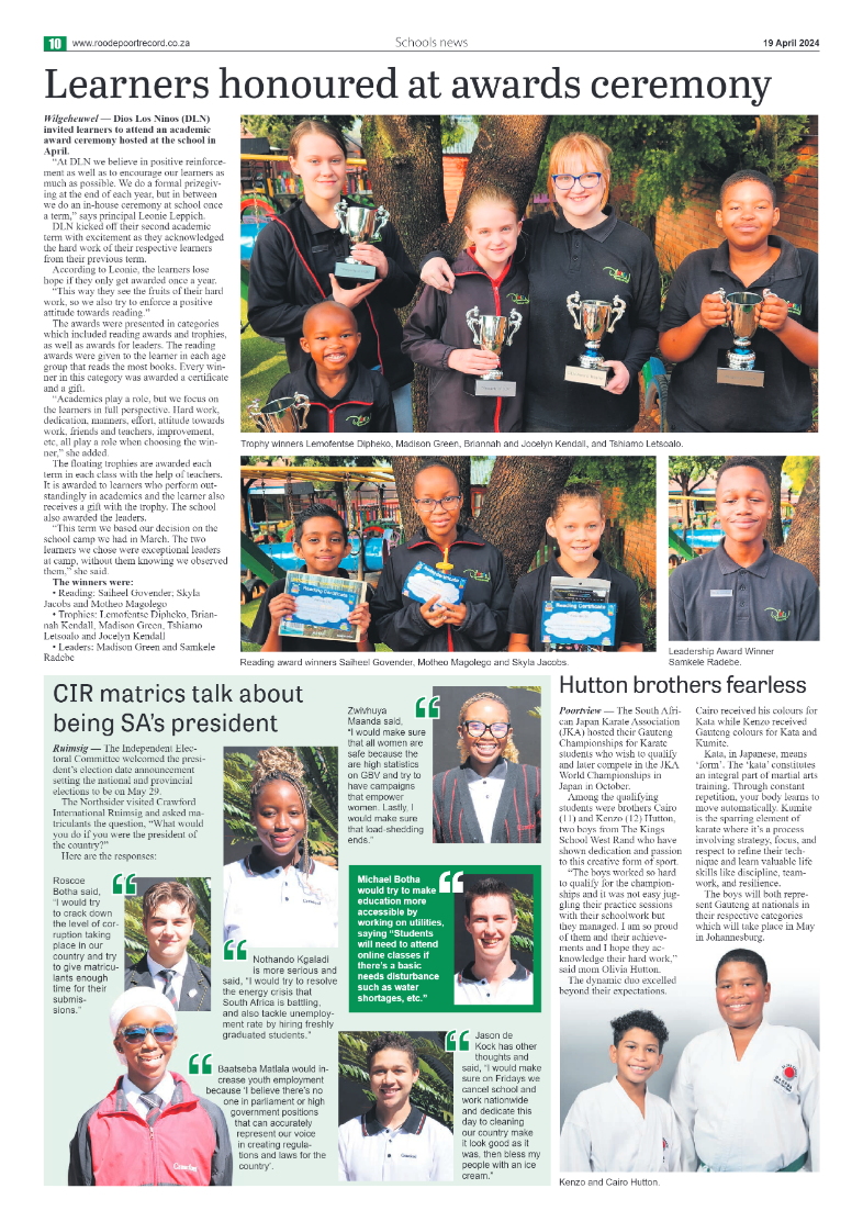 Roodepoort Northsider 19 April 2024 page 10
