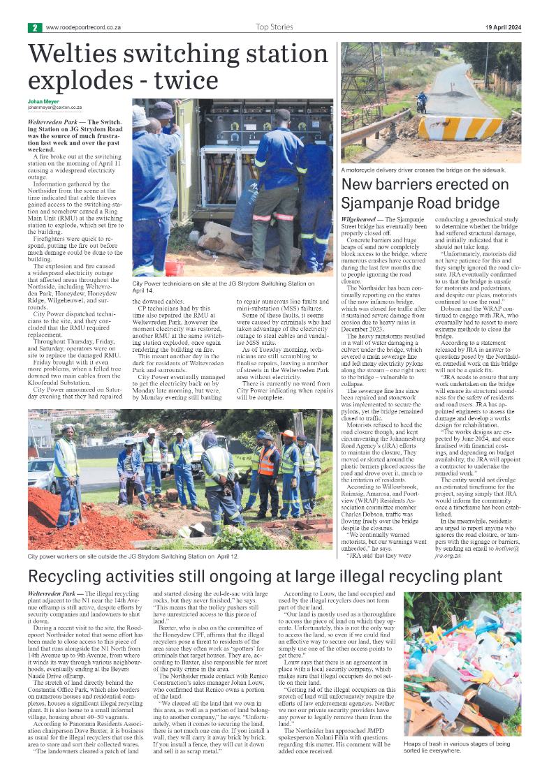 Roodepoort Northsider 19 April 2024 page 2