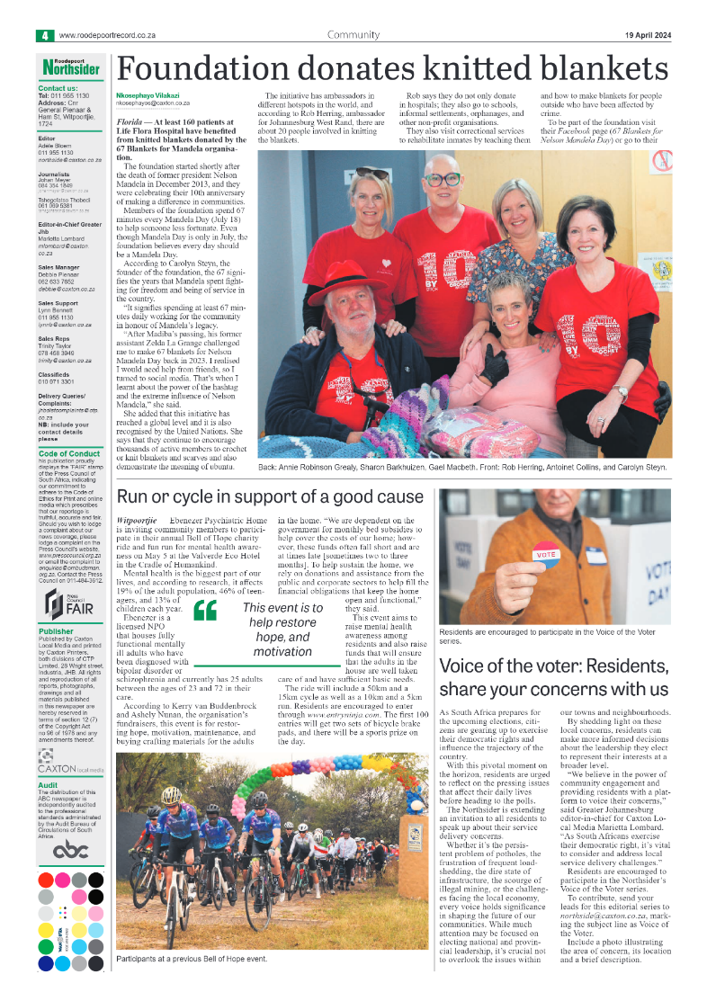 Roodepoort Northsider 19 April 2024 page 4