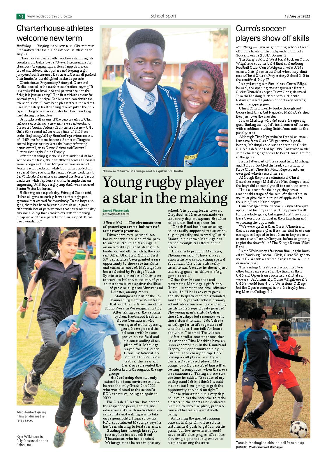 Roodepoort Record 19 August 2022 page 10