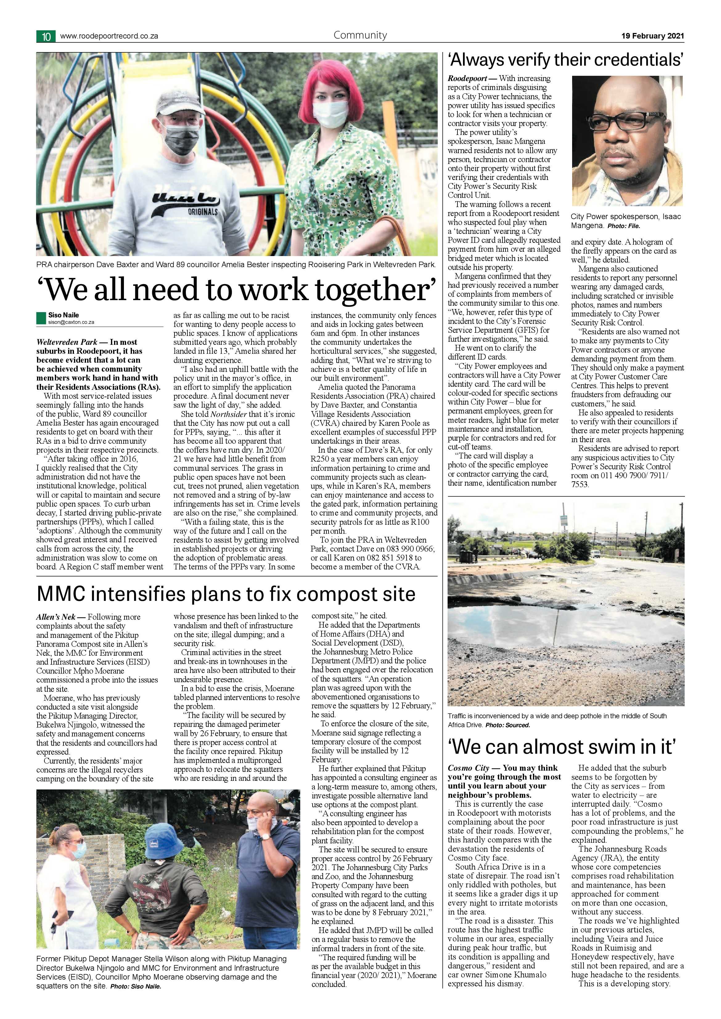 Roodepoort Northsider 19 February 2021 page 10