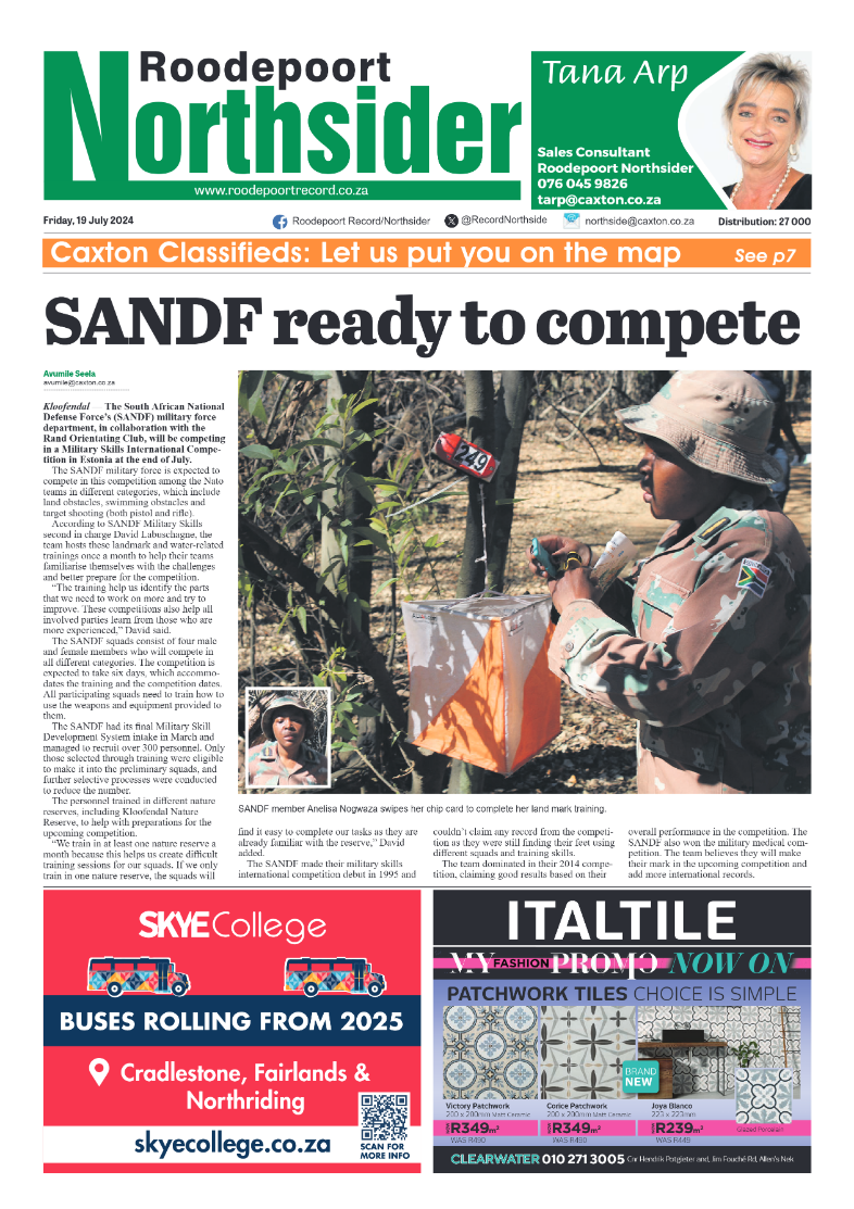 Roodepoort Northsider 19 July 20234 page 1