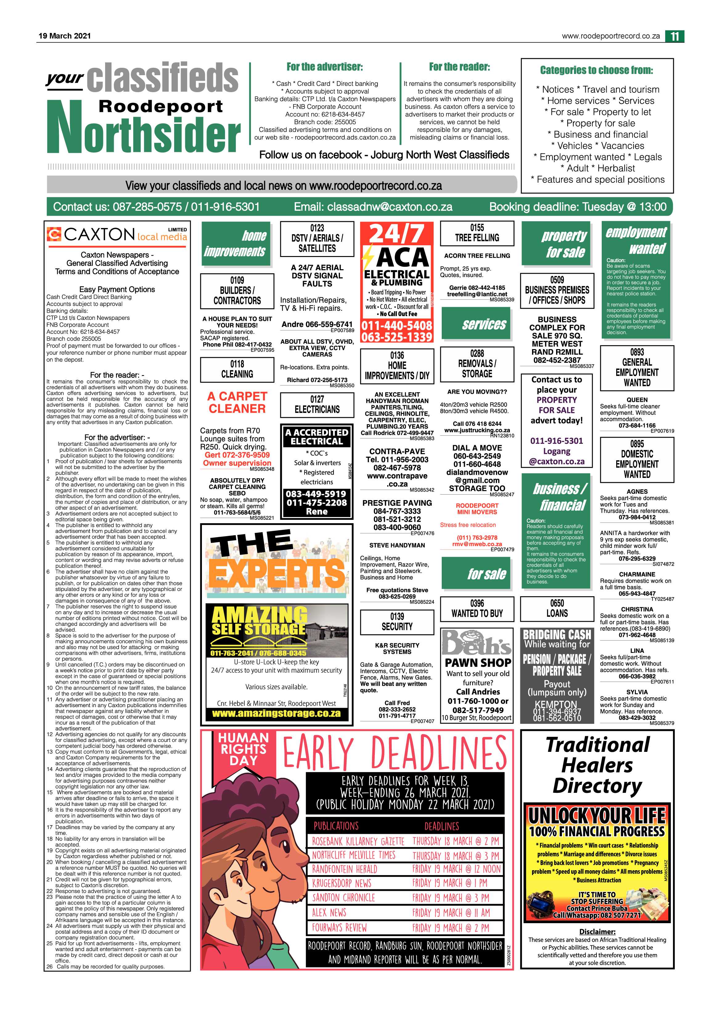 Roodepoort Northsider 19 March 2021 page 11