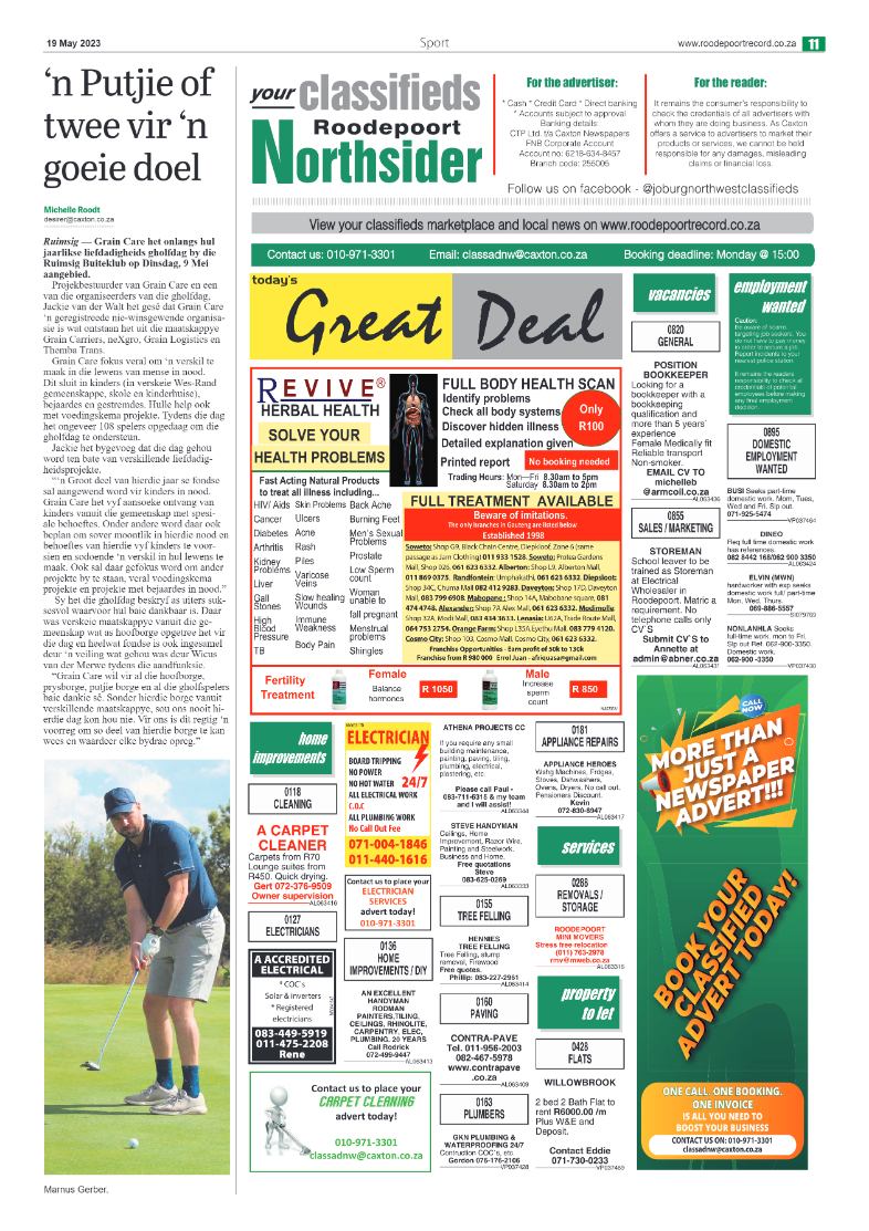 Roodepoort Northsider 19 May 2023 page 11