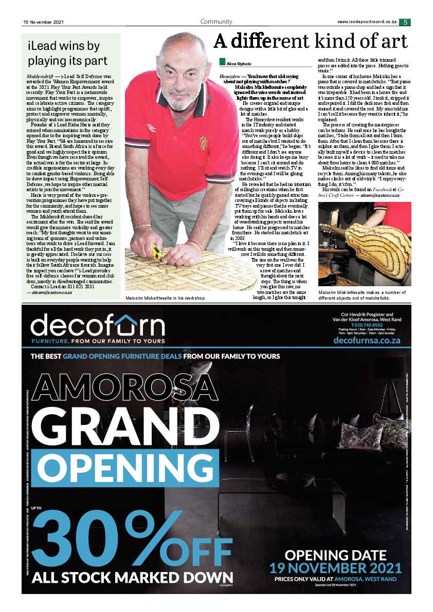 Roodepoort Northsider 19 November 2021 page 5