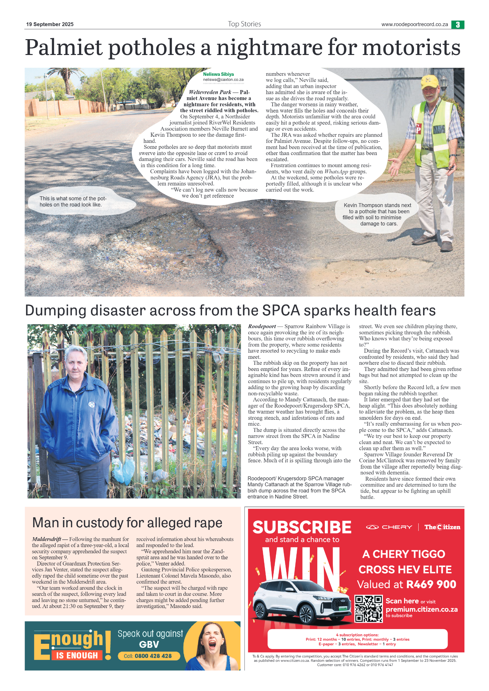 Roodepoort Northsider 19 September 2025 page 5