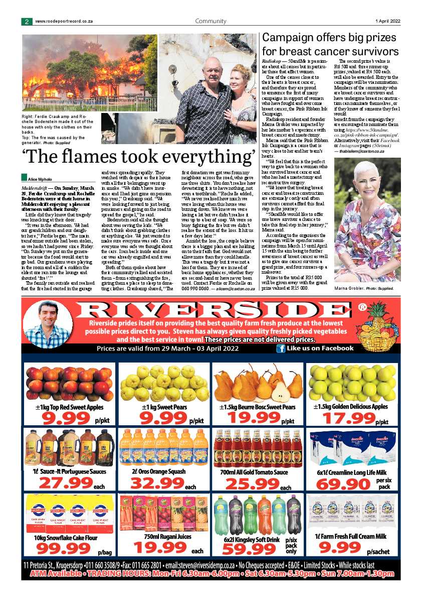 Roodepoort Northsider 1 April 2022 page 2