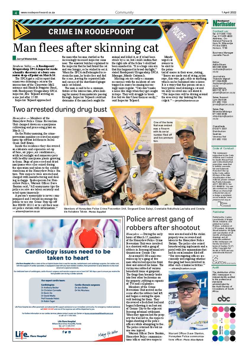 Roodepoort Northsider 1 April 2022 page 4