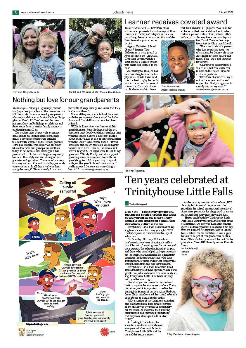 Roodepoort Northsider 1 April 2022 page 6