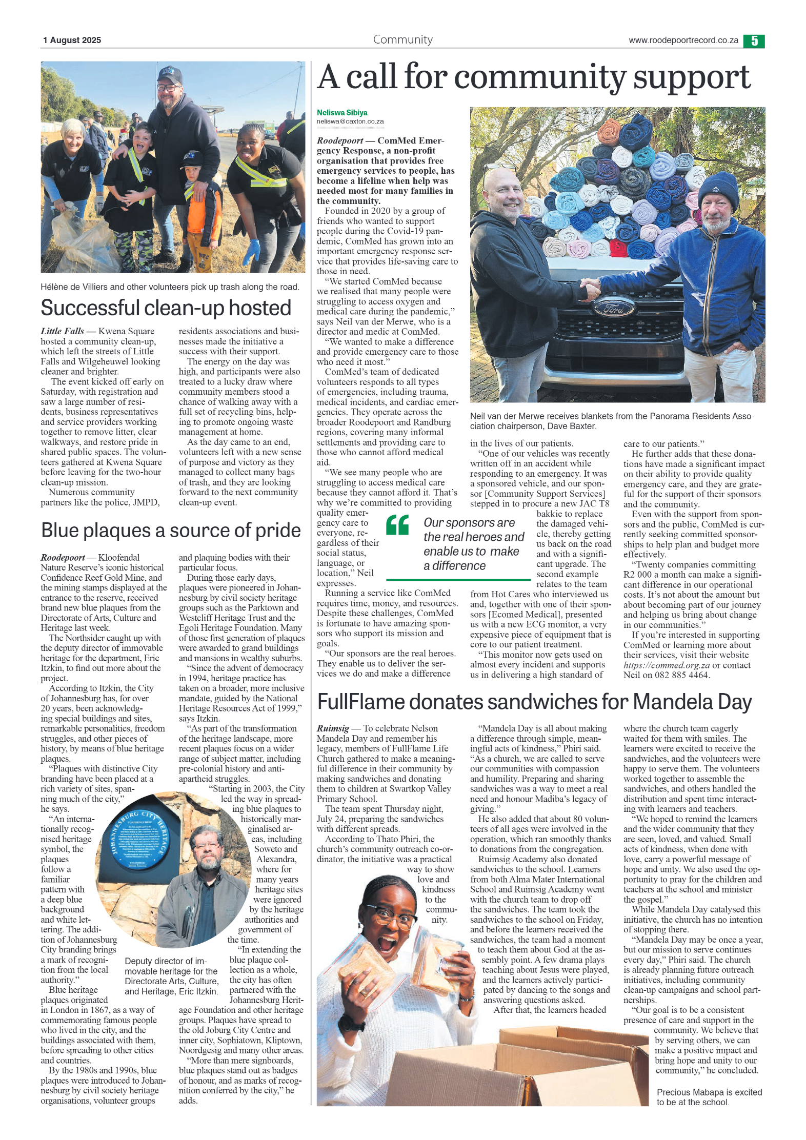 Roodepoort Northsider 1 August 2025 page 5