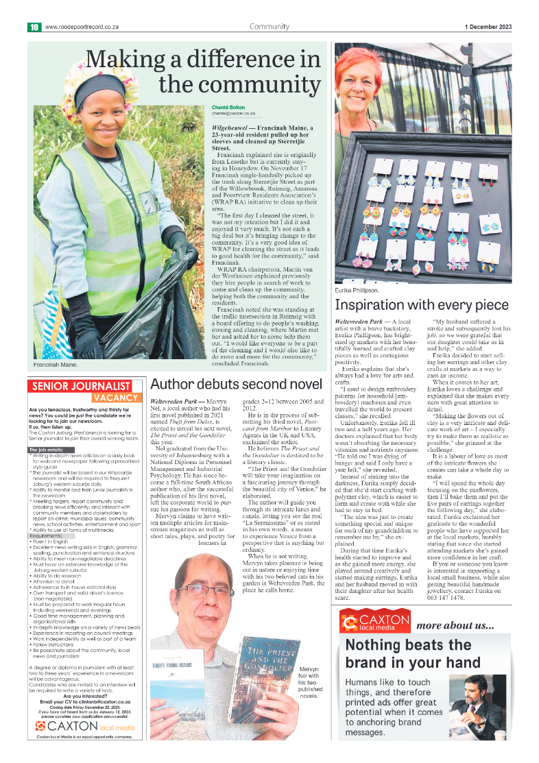 Roodepoort Northsider 1 December 2023 page 10