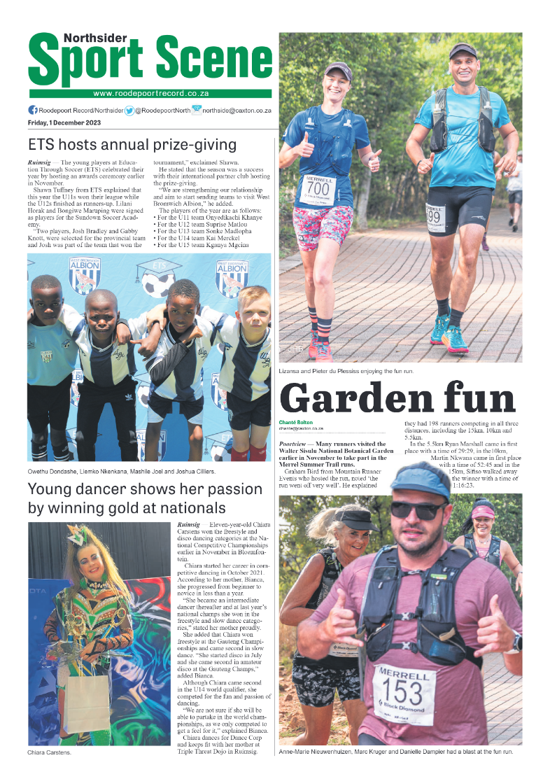 Roodepoort Northsider 1 December 2023 page 12