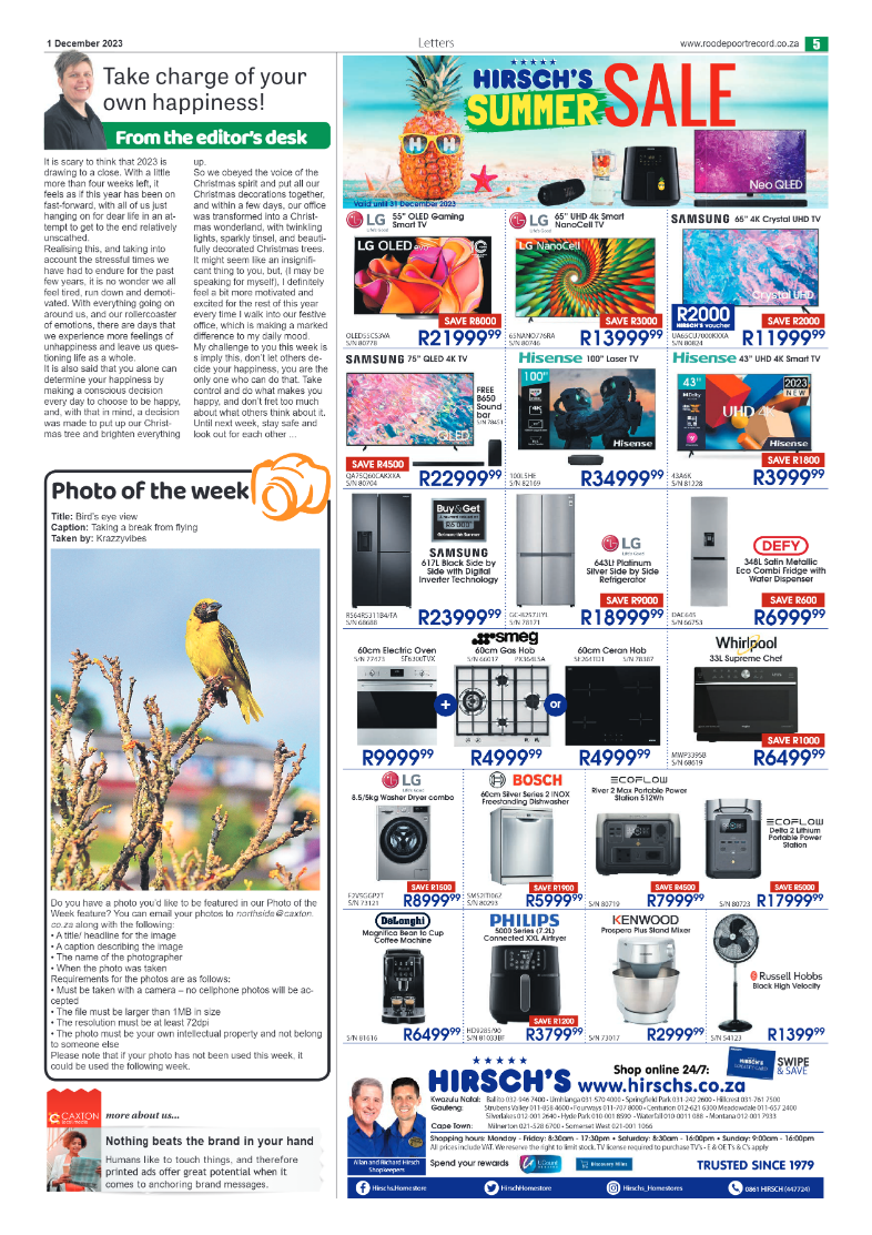 Roodepoort Northsider 1 December 2023 page 5