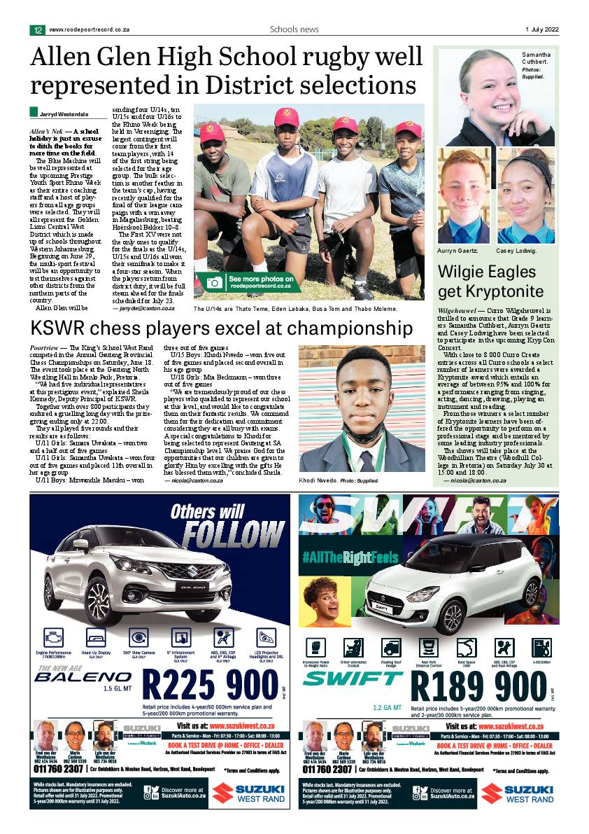 Roodepoort Northsider 1 July 2022 page 12