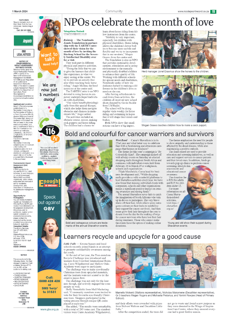 Roodepoort Northsider 1 March 2024 page 11