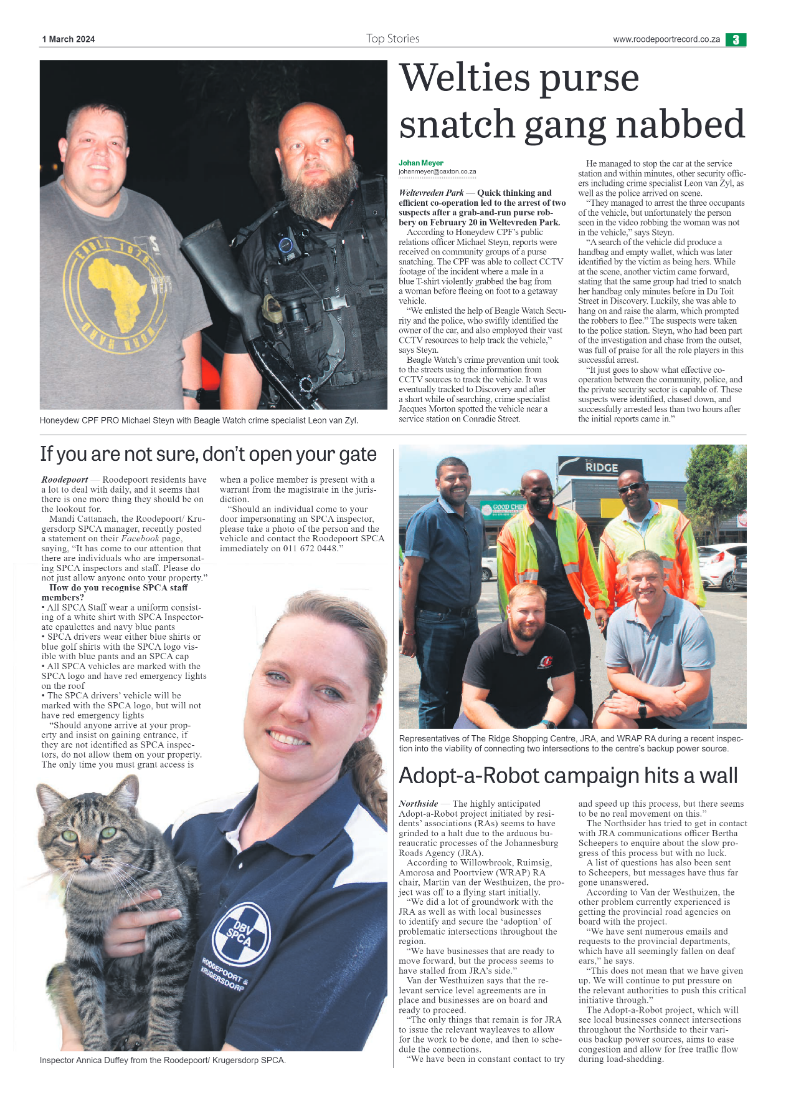 Roodepoort Northsider 1 March 2024 page 3