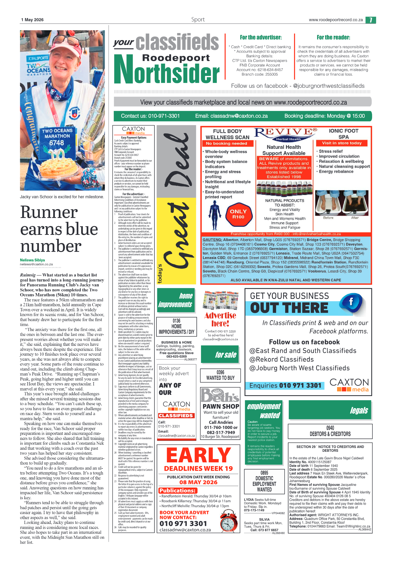 Roodepoort Northsider 1 May 2026 page 7