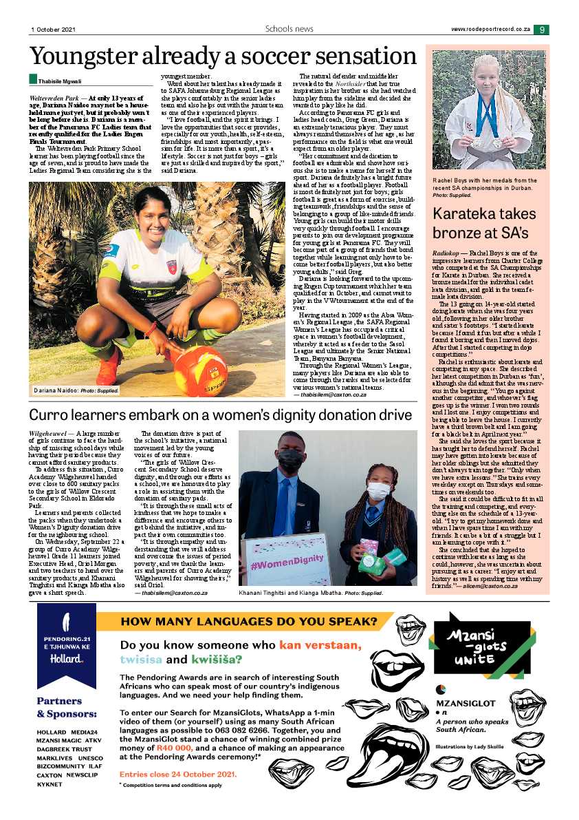 Roodepoort Northsider 1 October 2021 page 11