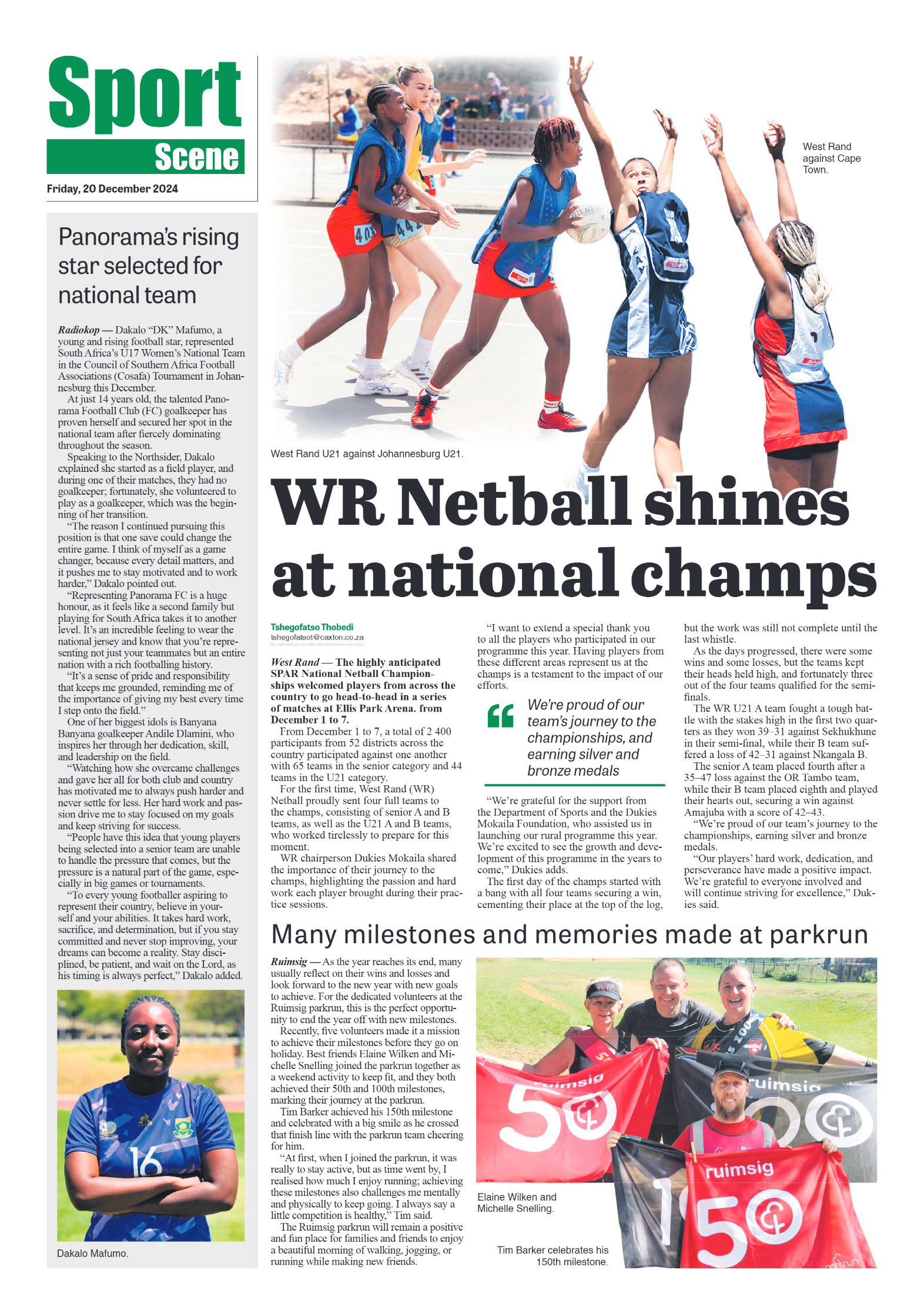 Roodepoort Northsider 20 December 2024 page 8