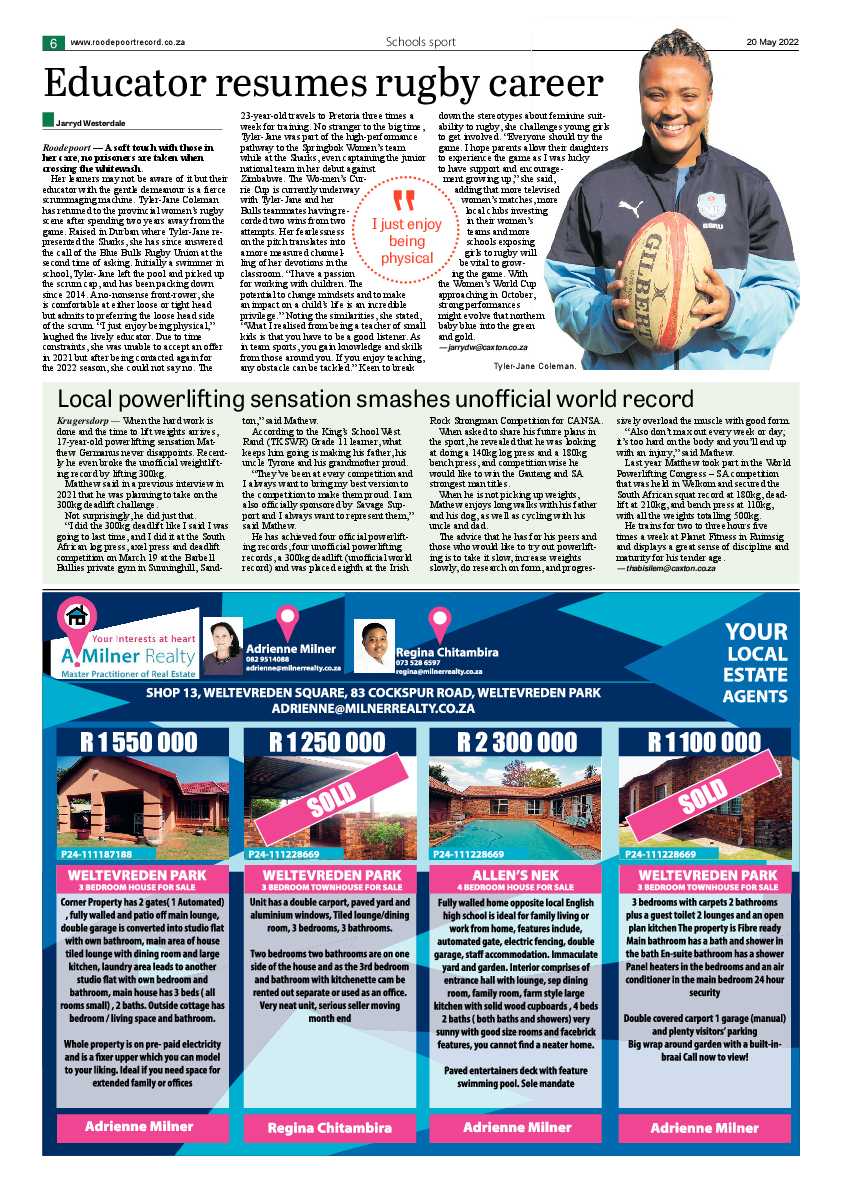 Roodepoort Northsider 20 May 2022 page 6