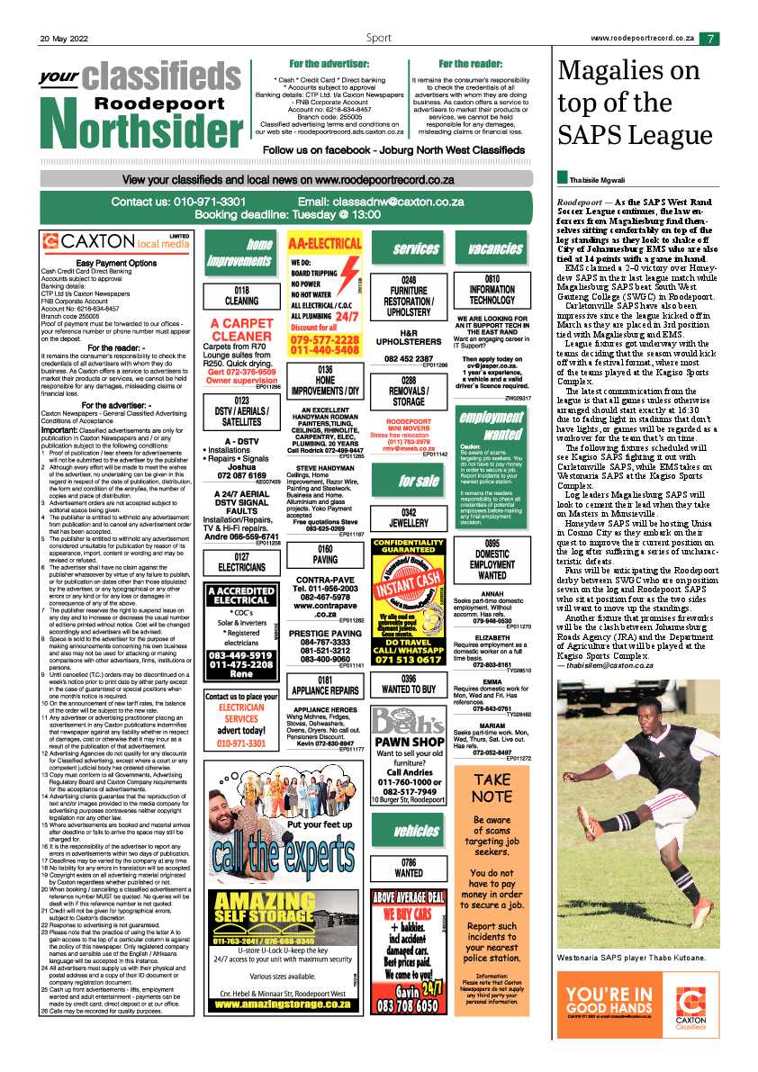 Roodepoort Northsider 20 May 2022 page 7