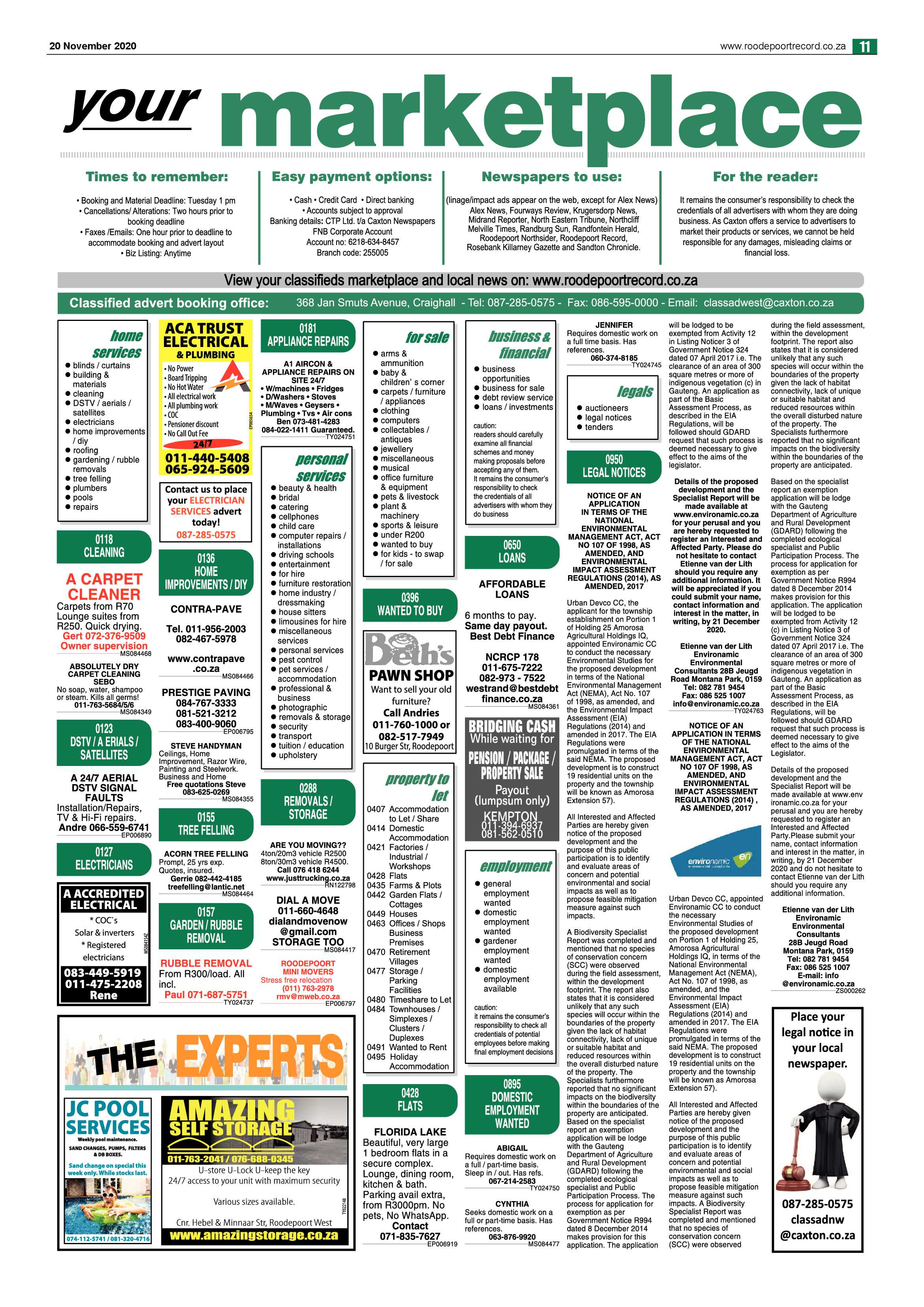 Roodepoort Northsider 20 November 2020 page 11