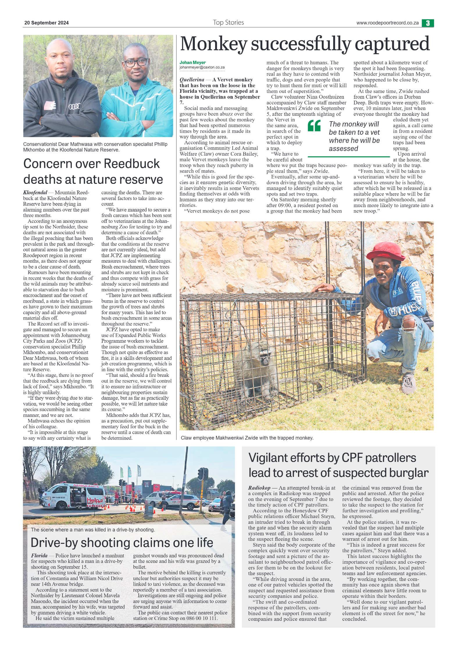 Roodepoort Northsider 20 September 2024 page 3