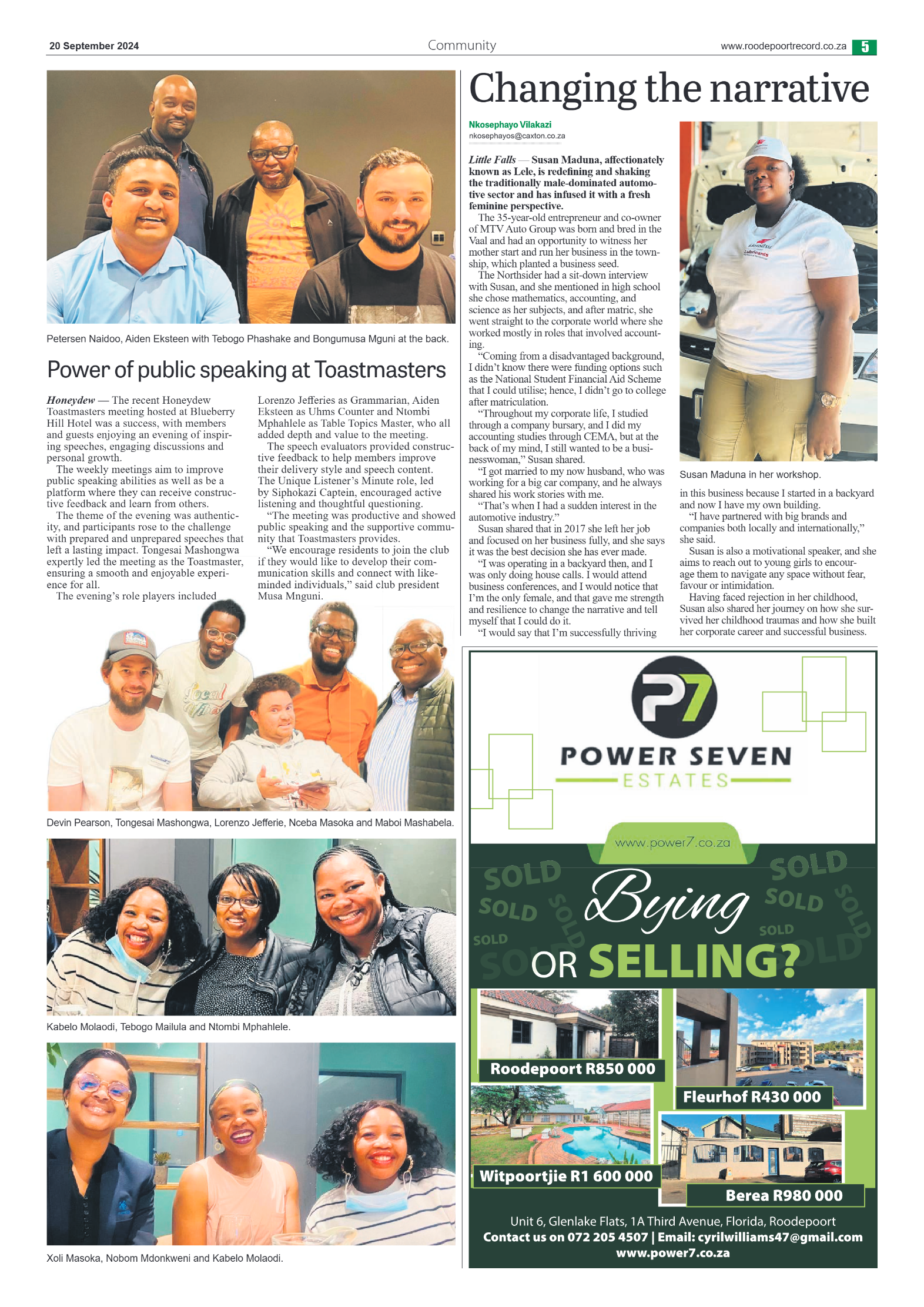 Roodepoort Northsider 20 September 2024 page 5