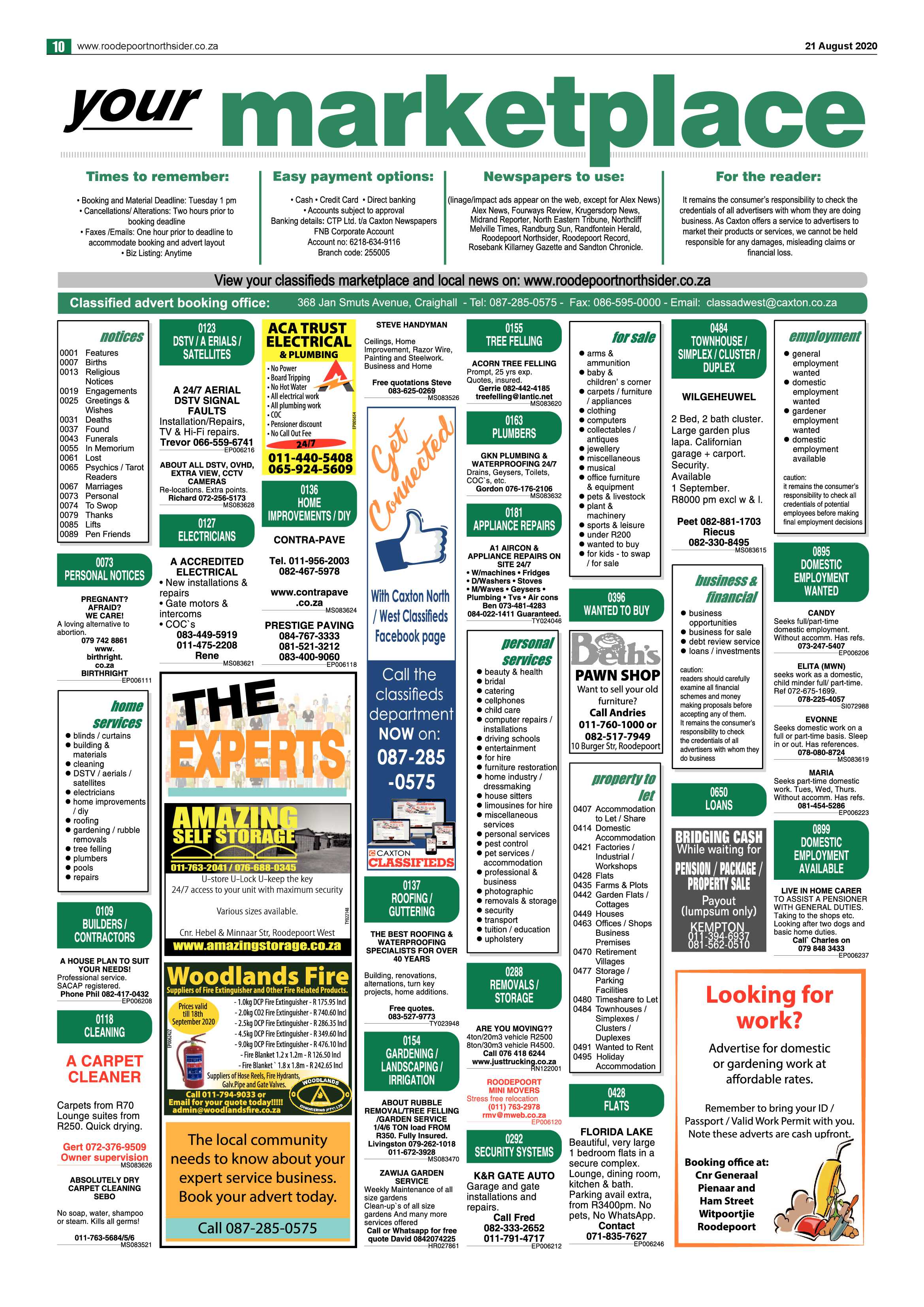 Roodepoort Northsider 21 August 2020 page 10
