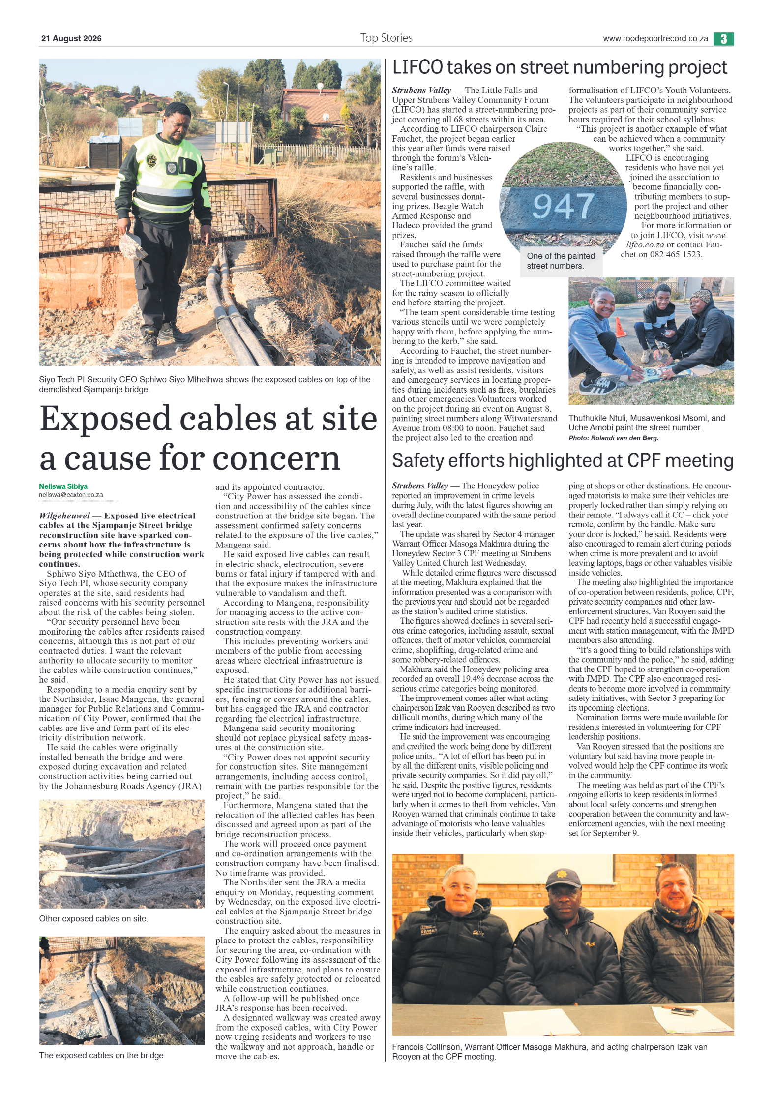 Roodepoort Northsider 21 August 2026 page 3