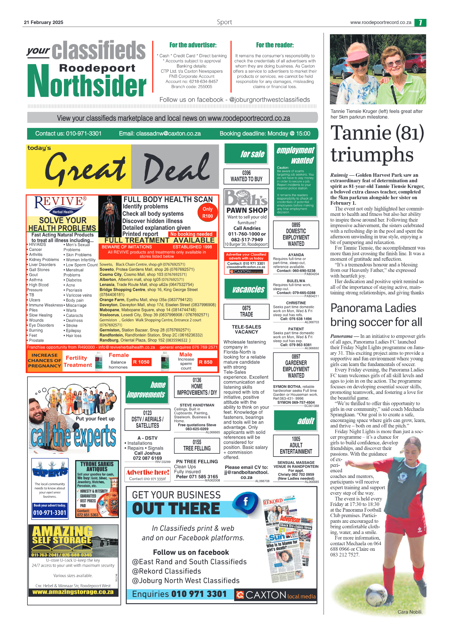 Roodepoort Northsider 21 February 2025 page 7