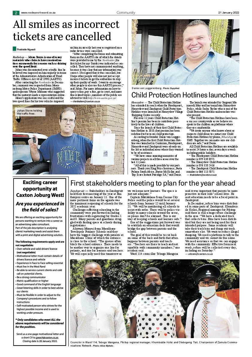 Roodepoort Northsider 21 January 2022 page 2