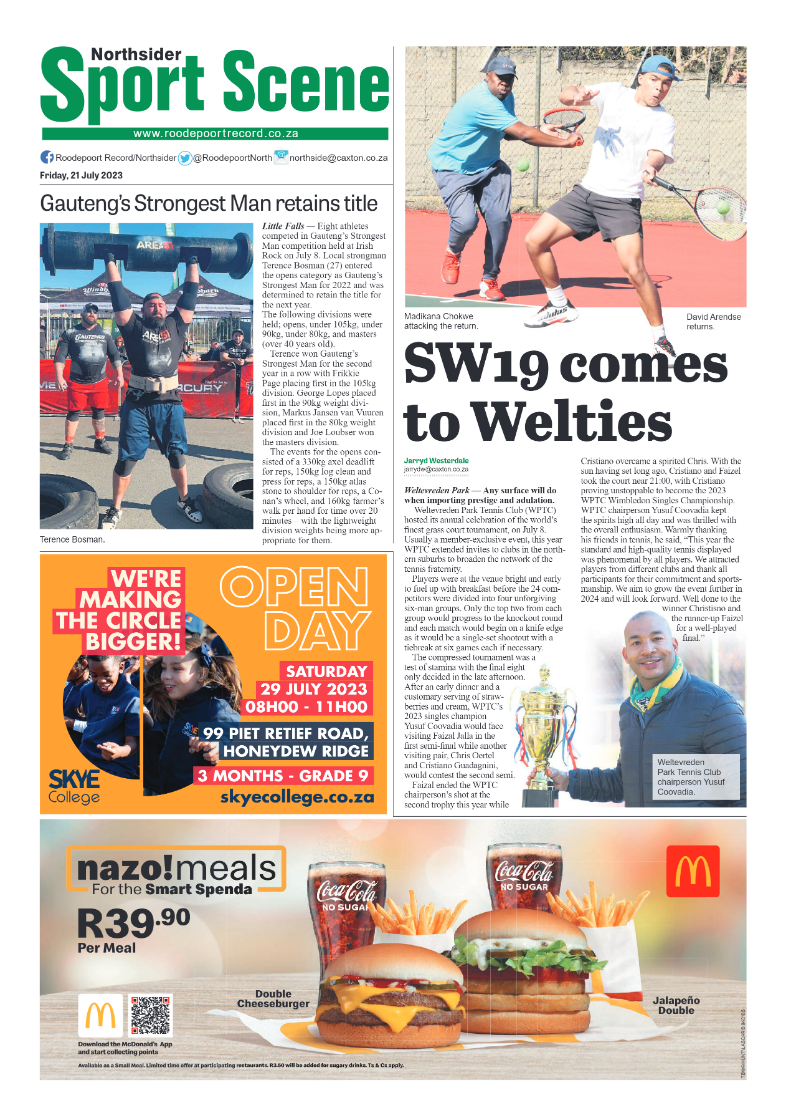 Roodepoort Northsider 21 July 2023 page 12