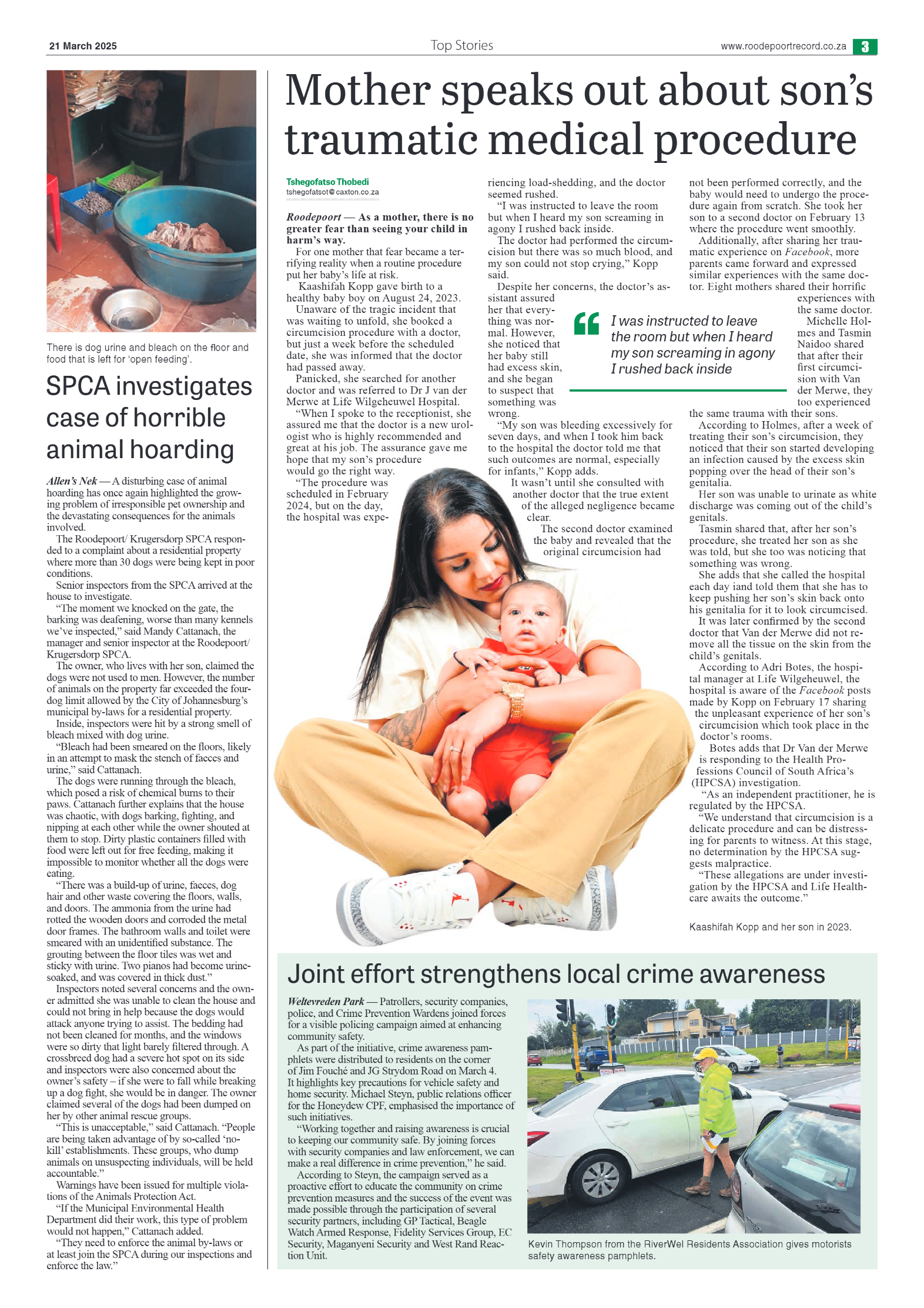 Roodepoort Northsider 21 March 2025 page 3