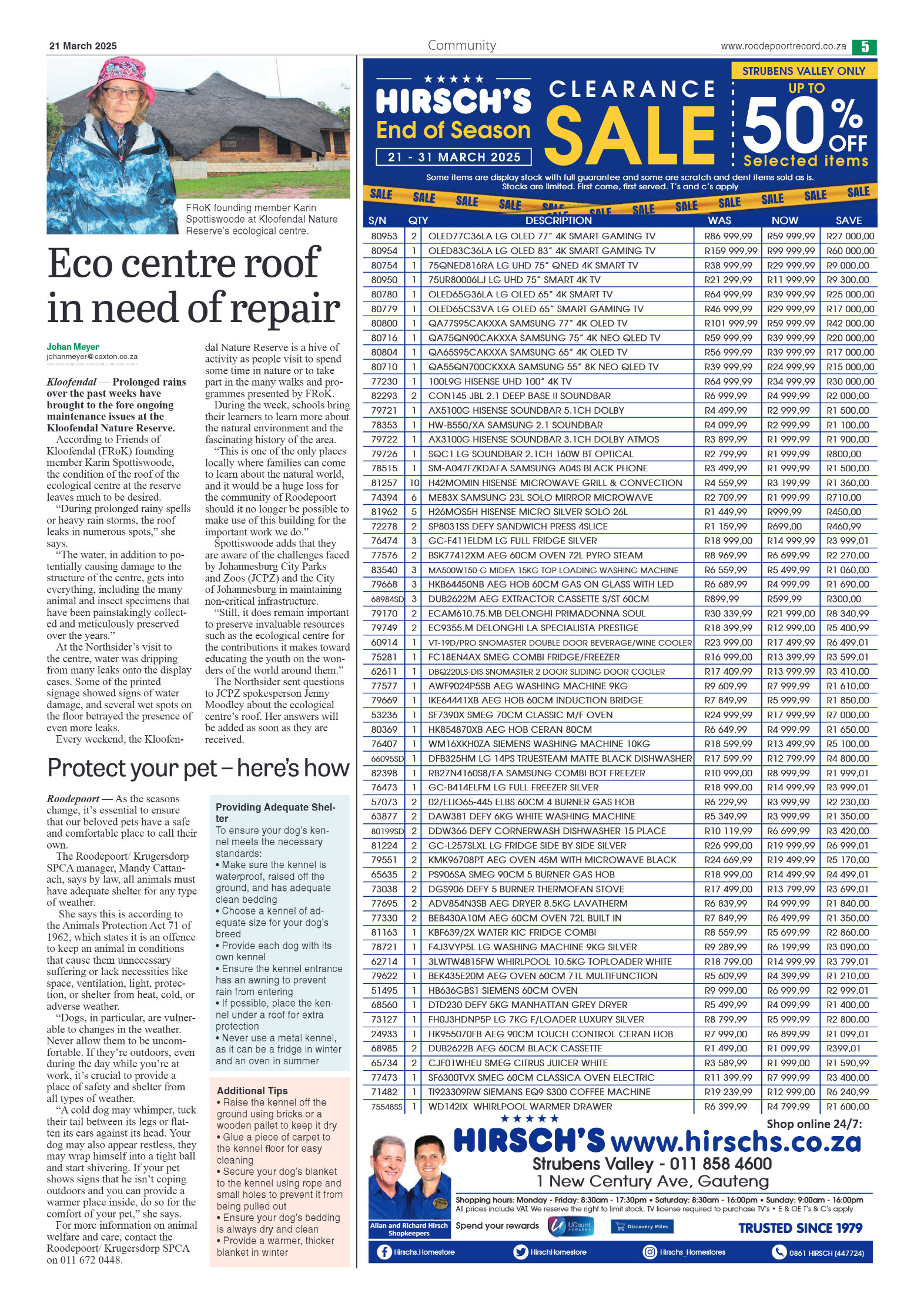 Roodepoort Northsider 21 March 2025 page 5