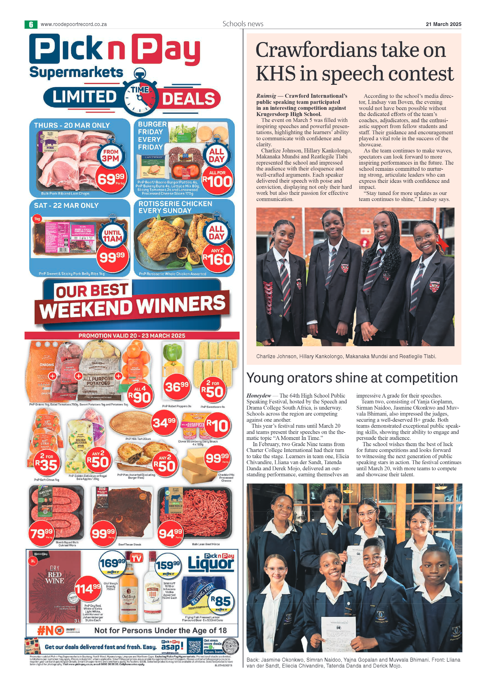 Roodepoort Northsider 21 March 2025 page 6