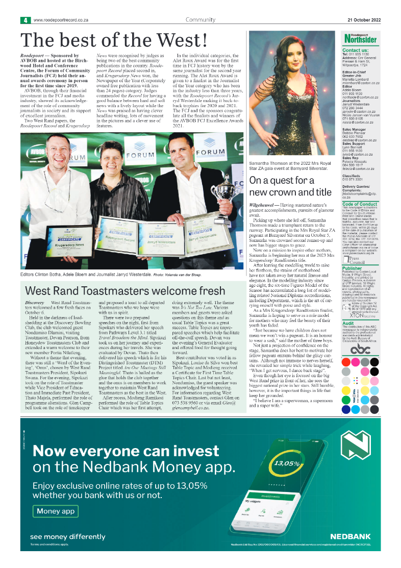 Roodepoort Northsider 21 October 2022 page 4