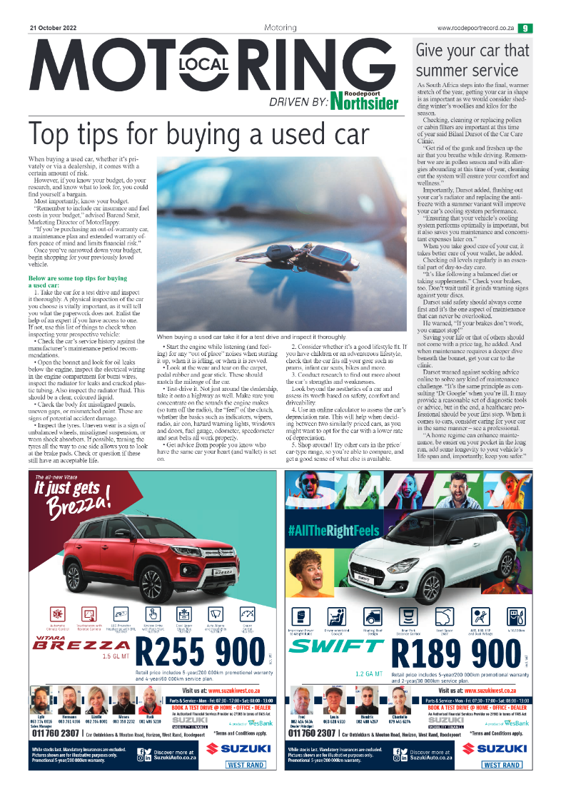 Roodepoort Northsider 21 October 2022 page 9