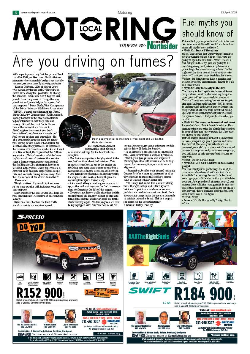 Roodepoort Northsider 22 April 2022 page 6