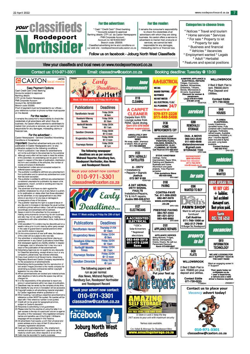 Roodepoort Northsider 22 April 2022 page 7