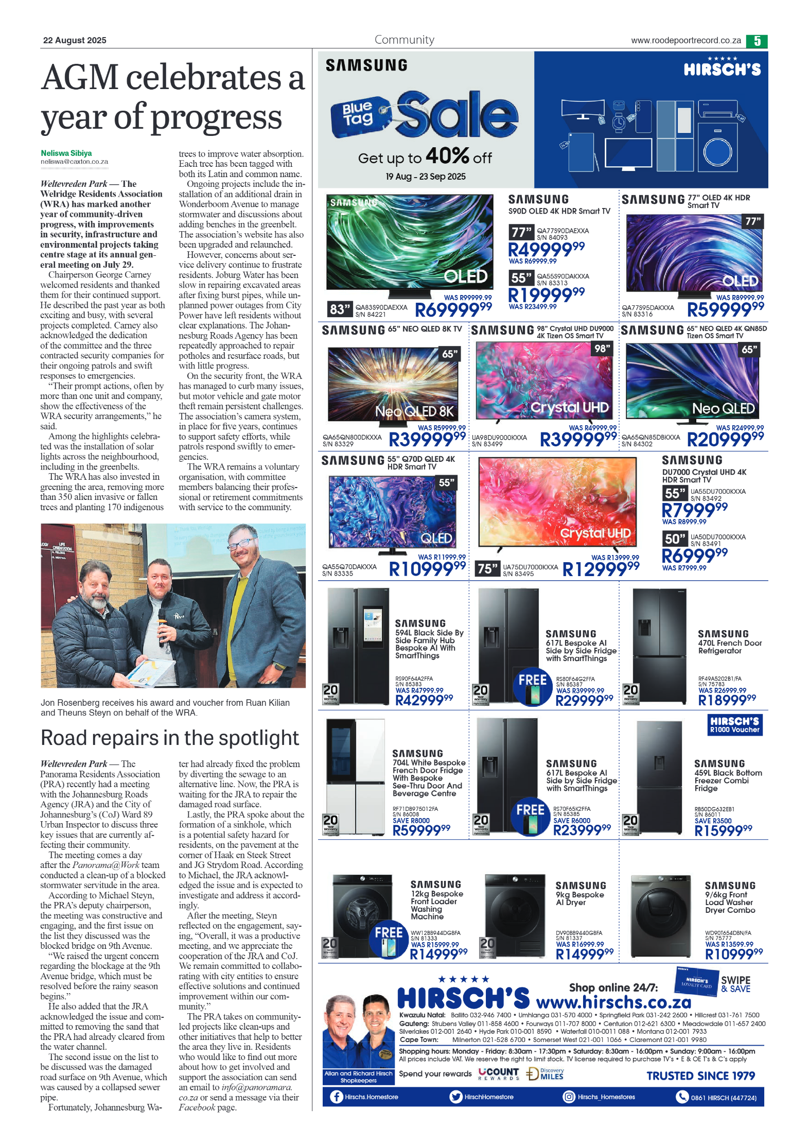 Roodepoort Northsider 22 August 2025 page 5