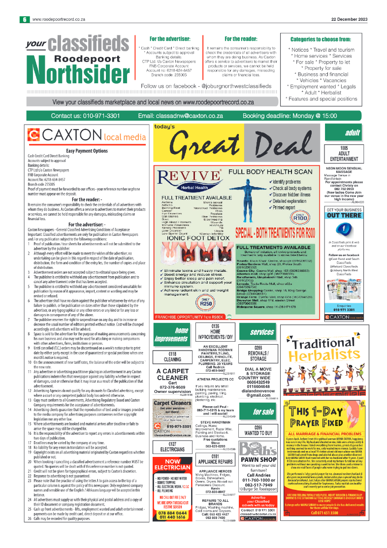 Roodepoort Northsider 22 December 2023 page 6