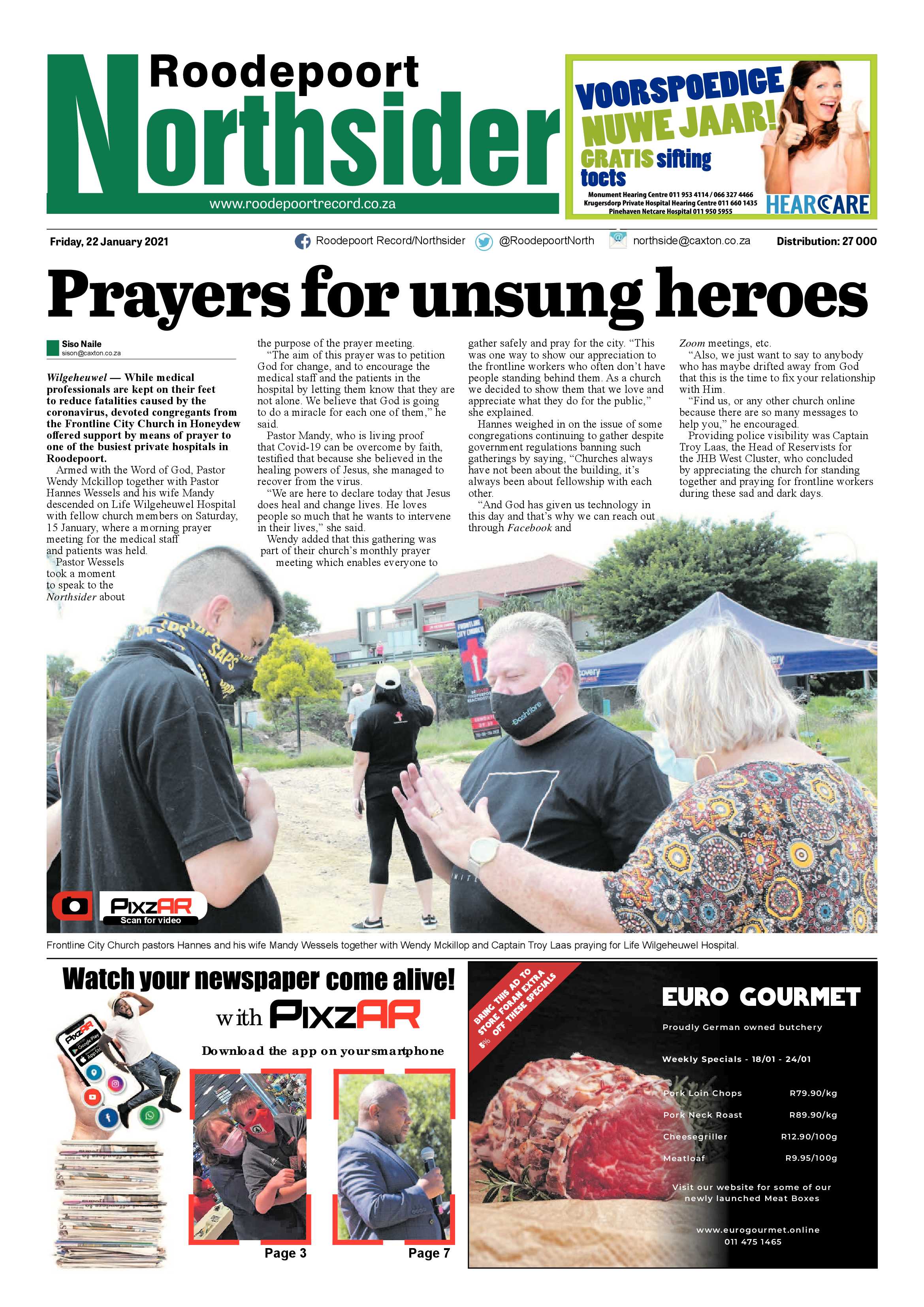 Roodepoort Northsider 22 Janaury 2021 page 1