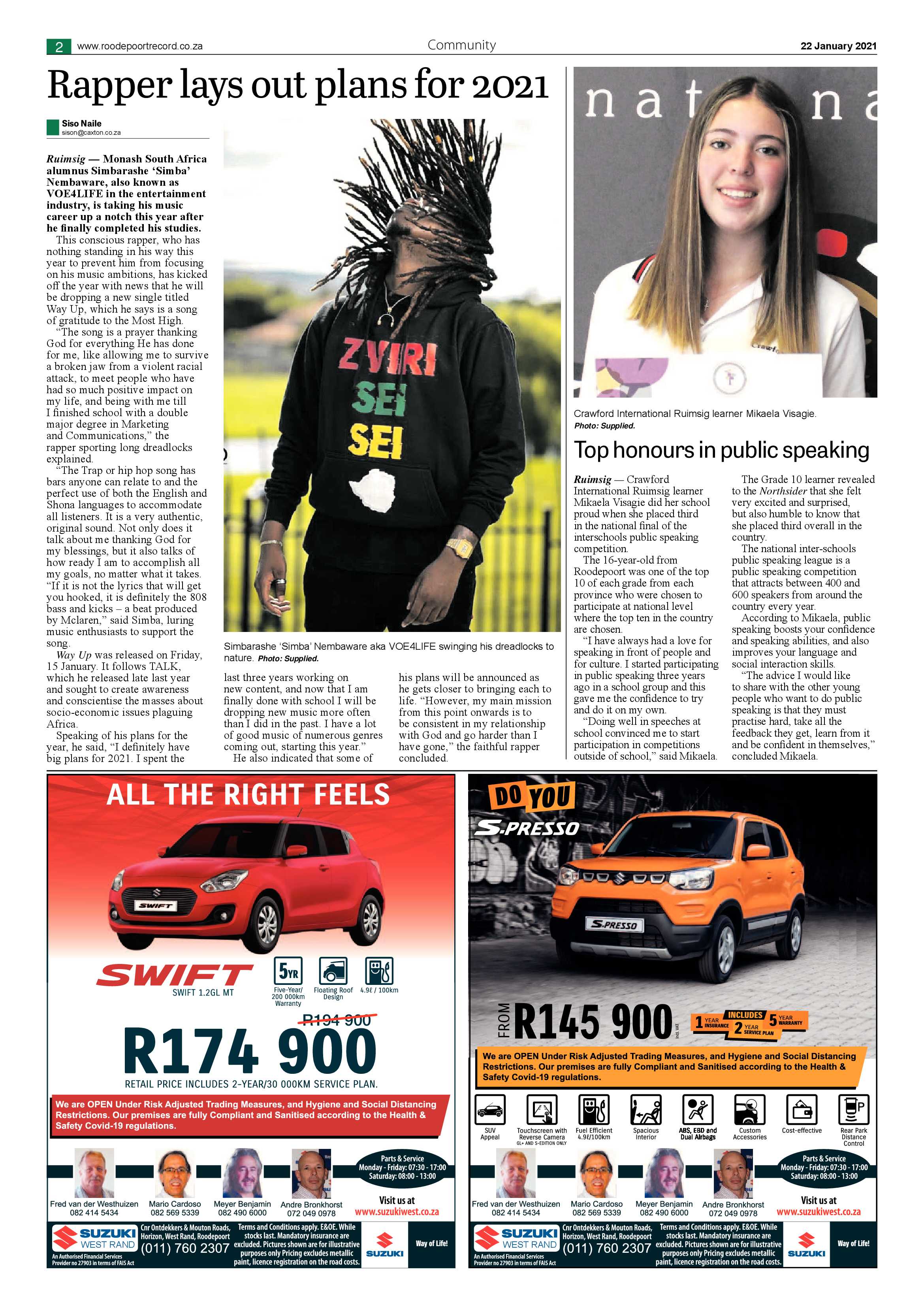Roodepoort Northsider 22 Janaury 2021 page 2