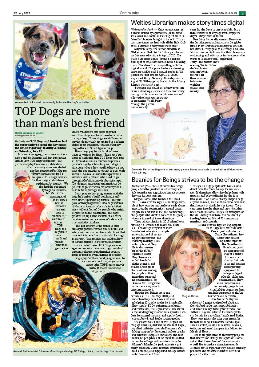 Roodepoort Northsider 22 July 2022 page 3