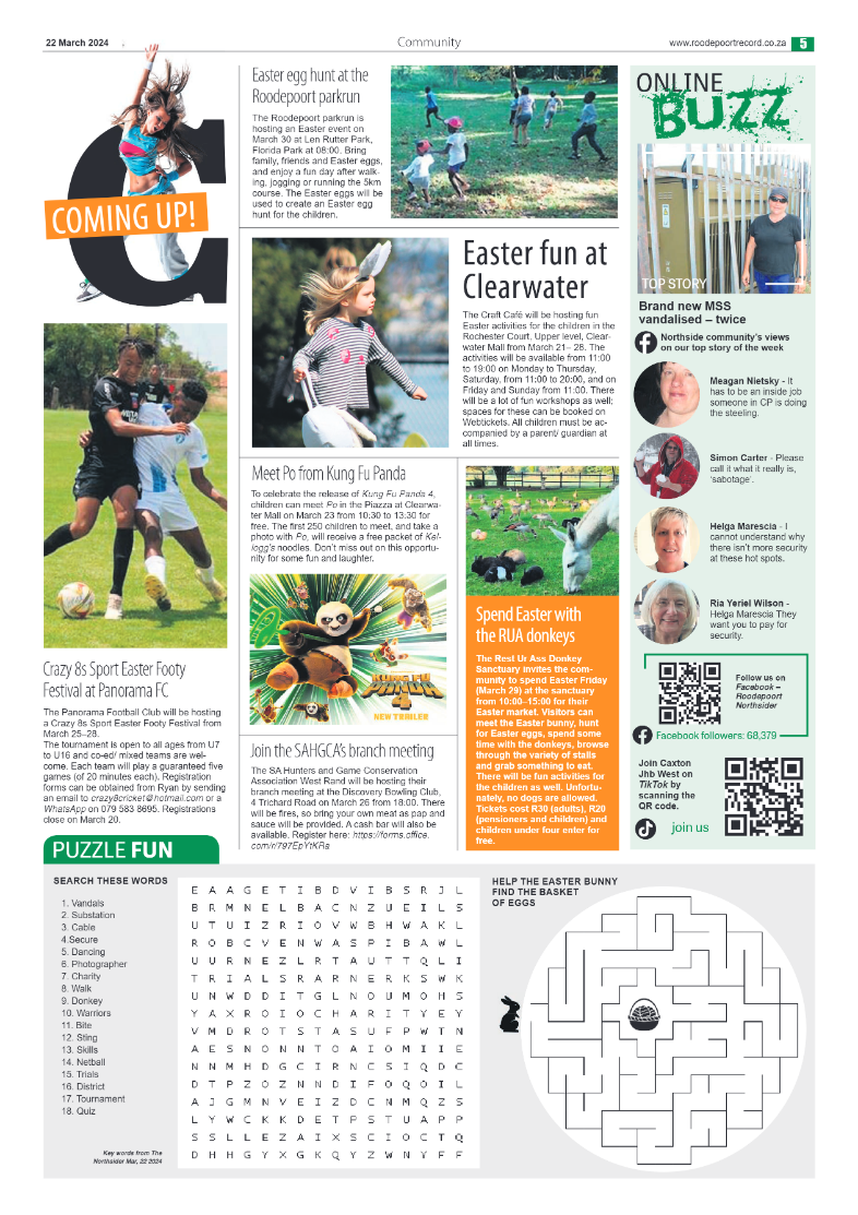Roodepoort Northsider 22 March 2024 page 5