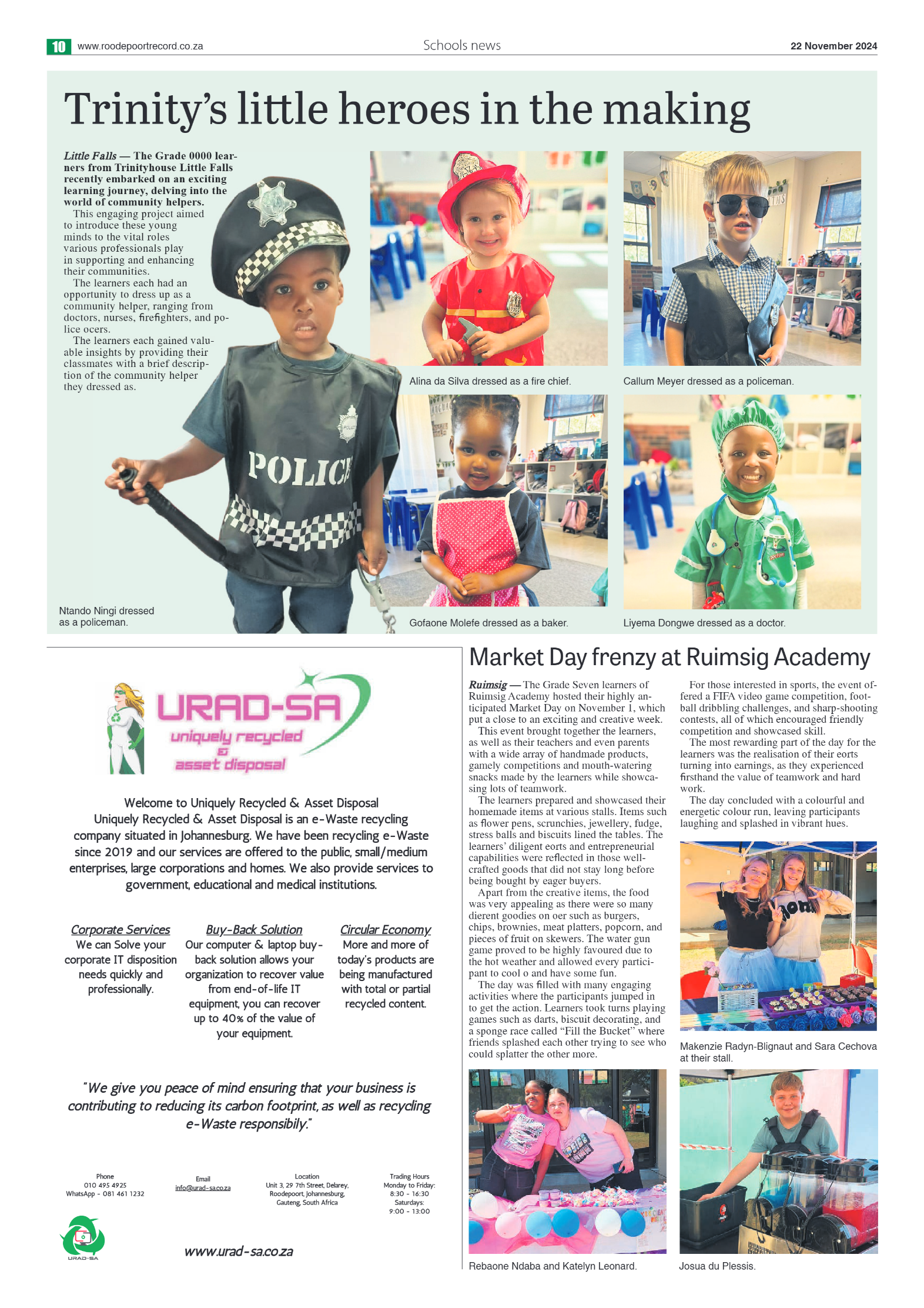 Roodepoort Northsider 22 November 2024 page 10