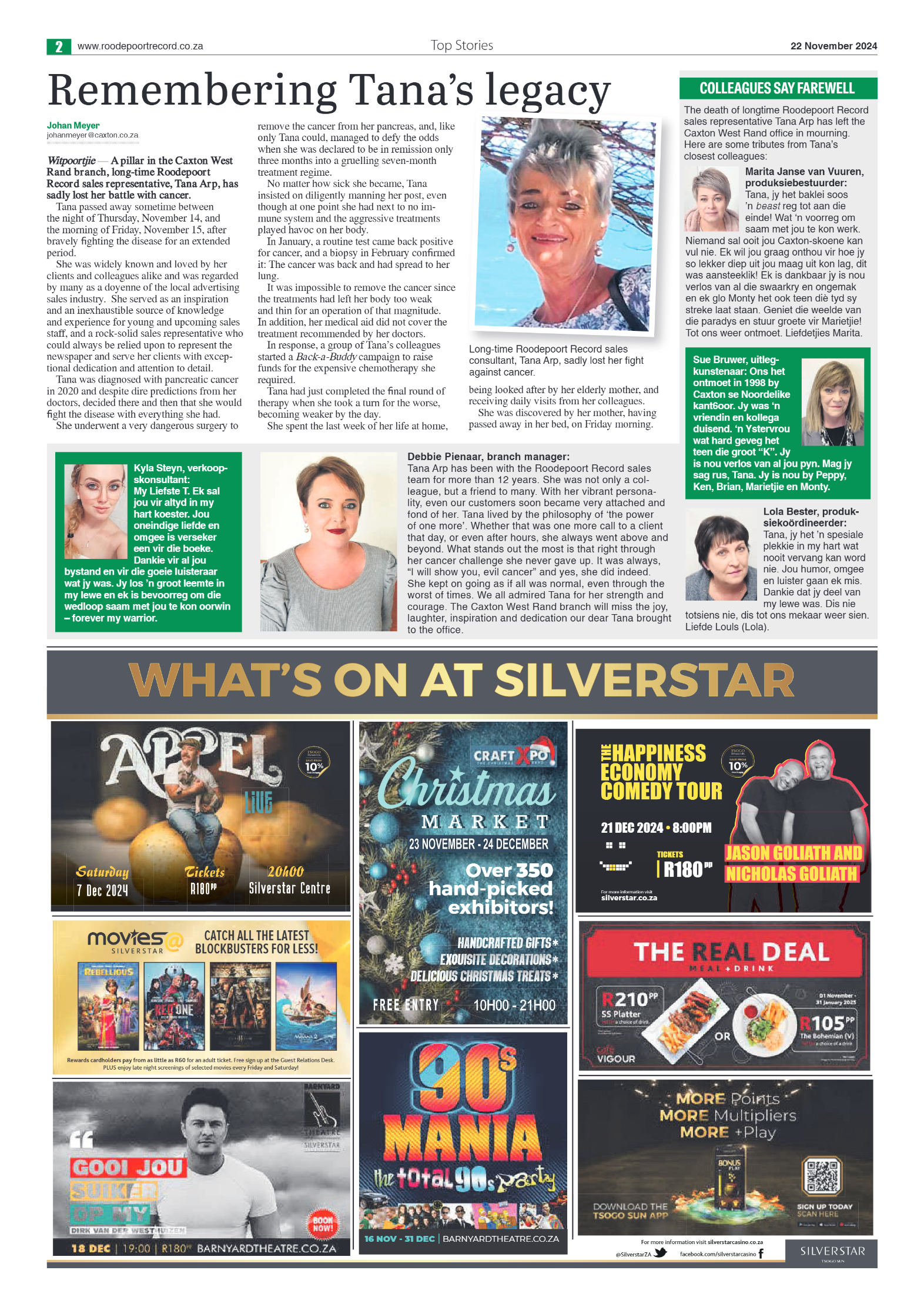 Roodepoort Northsider 22 November 2024 page 2